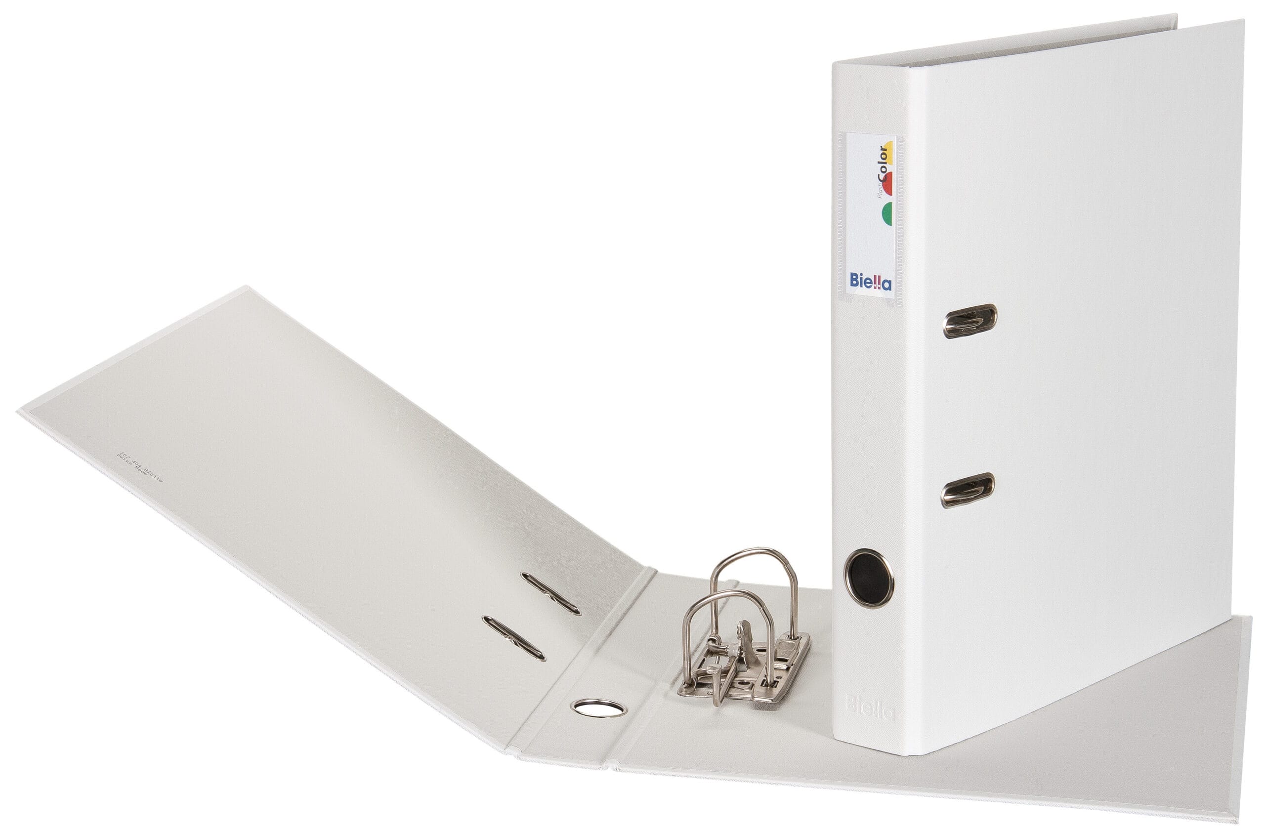 BIELLA-10740401U-7611365200511 BIELLA Ordner Plasticolor 4cm 10740401U weiss A4 – Hochwertig & günstig bei ShopDeca