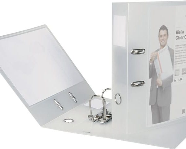 BIELLA Ordner Clear Creative#1 7cm 11941703U transparent A4