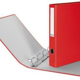 BIELLA Zeigebuch Dinor-Quatro 4cm 12644445U rot, 4-Ring A4