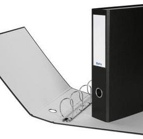 BIELLA Zeigebuch Dinor-Quatro 7cm 12644702U schwarz, 4-Ring A4