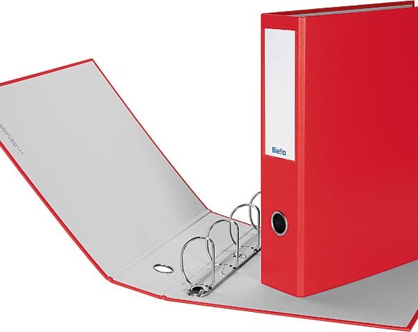 BIELLA Zeigebuch Dinor-Quatro 7cm 12644745U rot, 4-Ring A4
