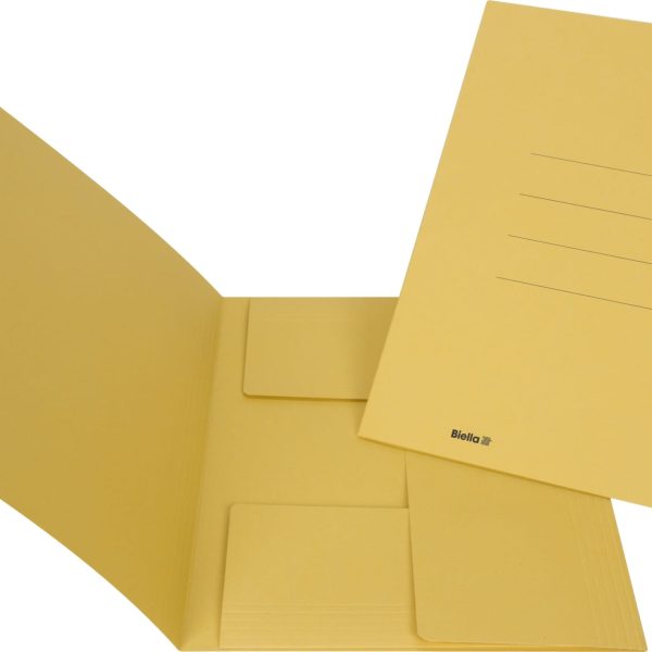 BIELLA Aktensammler Juramappe 17040020U gelb