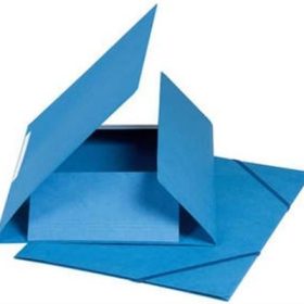 BIELLA Gummibandmappe A4 17840005U blau, 590gm2 220 Bl.