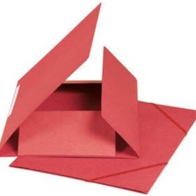 BIELLA Gummibandmappe A4 17840045U rot, 590gm2 220 Bl.