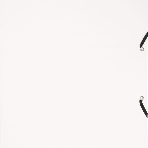 BIELLA Gummibandmappe A4 17840101U weiss, 355gm2 200 Bl.
