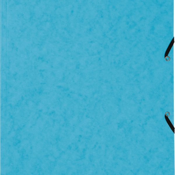 BIELLA Gummibandmappe A4 17840106U hellblau, 355gm2 200 Bl.
