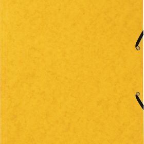 BIELLA Gummibandmappe A4 17840120U gelb, 355gm2 200 Bl.