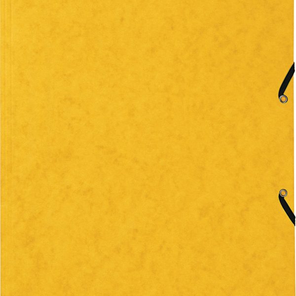 BIELLA Gummibandmappe A4 17840120U gelb, 355gm2 200 Bl.