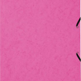 BIELLA Gummibandmappe A4 17840140U rosa, 355gm2 200 Bl.