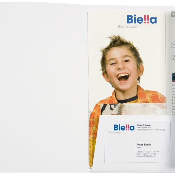 BIELLA Offertmappe Pearl A5 18650001U weiss