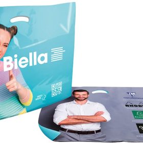 BIELLA Plastik-Tragetasche 60x48cm 19995000U weiss