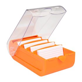 BIELLA Karteikartenbox Bunny A7 20879135U orange 13.2x8.5x25cm