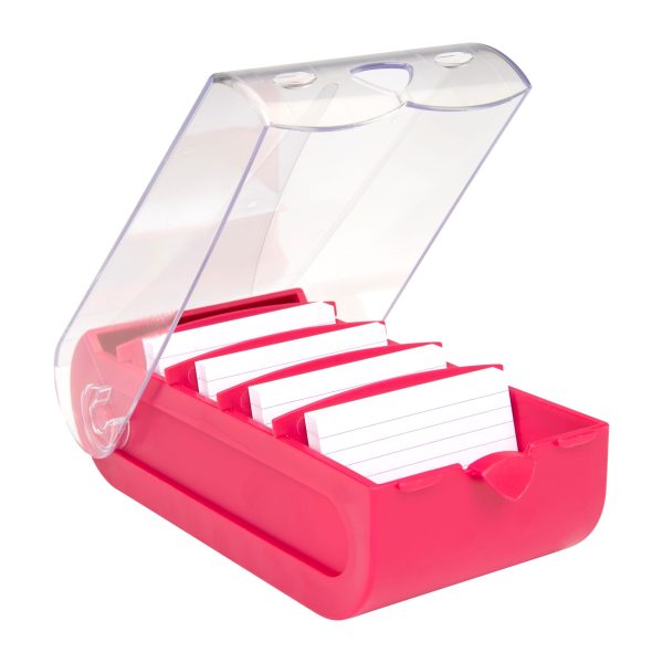 BIELLA Karteikartenbox Bunny A8 20885140U pink 10x6.2x19.5cm