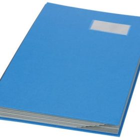 BIELLA Unterschriftenmappe A4 34141005U blau 10-teilig