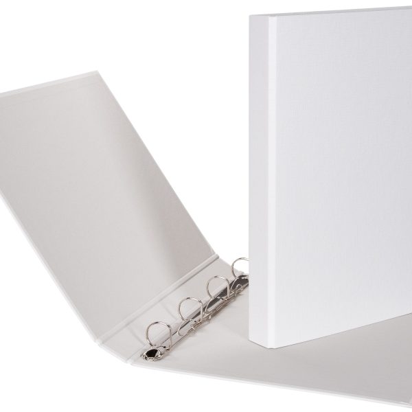 BIELLA Ringbuch Ringo-Plast 3cm 43444201U weiss 4-Ring A4+