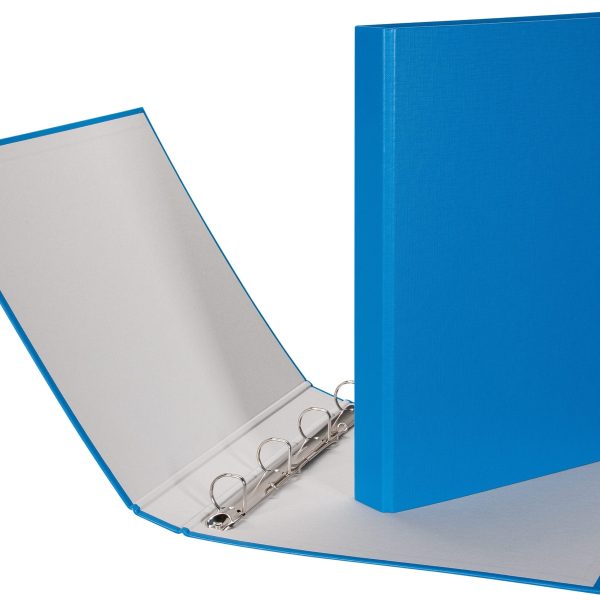 BIELLA Ringbuch Ringo-Plast 3cm 43444205U blau 4-Ring A4+