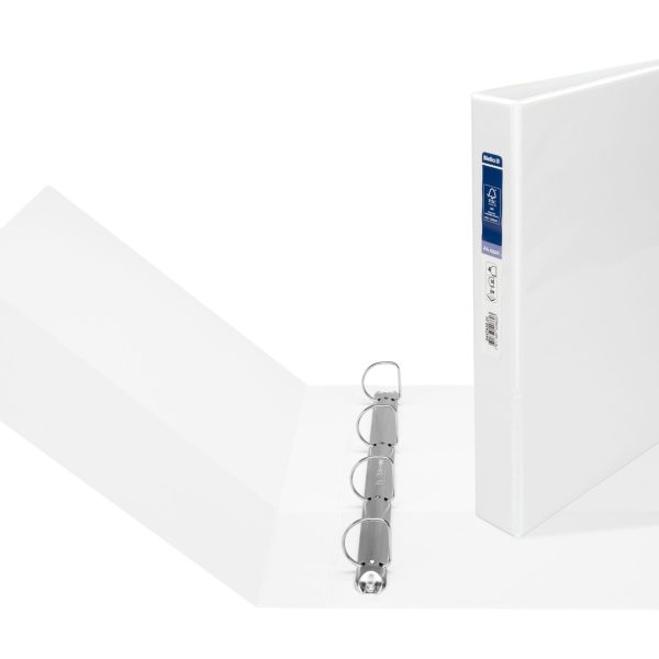 BIELLA Zeigebuch Creative XL#1 4.5cm 44743001U weiss, 4-Ring, Sichttasche A4
