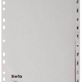 BIELLA Register PP A4 47141490U grau Dez-Jan DE