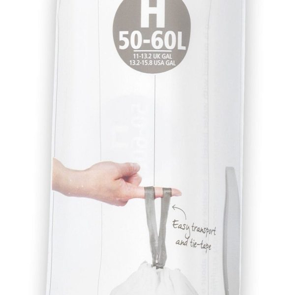 BRABANTIA Kehrichtsaecke 246784 50lt 10 Stk.