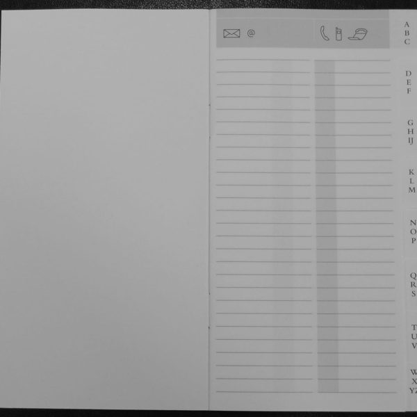 BREPOLS Adressregister weiss 26.3.0243 604/774