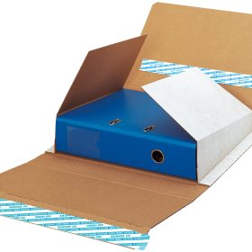 BRIEGER Verpackung Ordnerstar 66280 weiss/braun 32,1x29,7x/7,5c