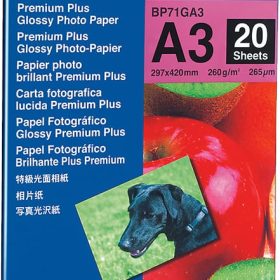 BROTHER Photo Paper glossy 260g A3 BP71-GA3 MFC-6490CW 20 Blatt