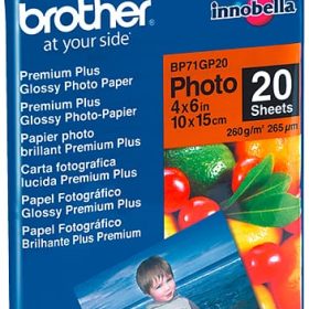 BROTHER Photo Paper glossy 260g A6 BP71-GP20 MFC-6490CW 20 Blatt