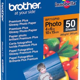 BROTHER Photo Paper glossy 260g A6 BP71-GP50 MFC-6490CW 50 Blatt