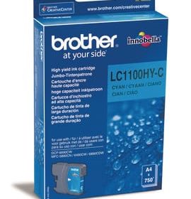 BROTHER Tintenpatrone HY cyan LC-1100HYC MFC-6490CW 750 Seiten