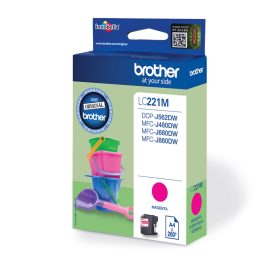 BROTHER Tintenpatrone magenta LC-221M MFC-J480/680/880 260 Seiten