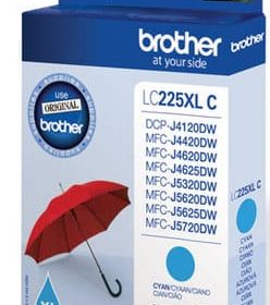BROTHER Tintenpatrone cyan LC-225XLC MFC-J5620DW 1200 Seiten