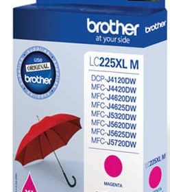 BROTHER Tintenpatrone magenta LC-225XLM MFC-J5620DW 1200 Seiten