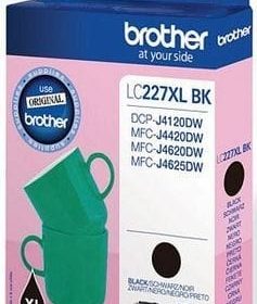BROTHER Tintenpatrone schwarz LC-227XLBK MFC-J4620DW 1200 Seiten