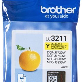 BROTHER Tintenpatrone yellow LC-3211Y DCP-J774DW 200 Seiten