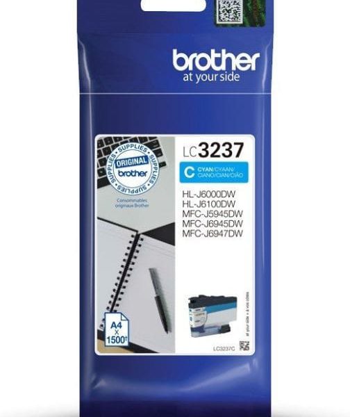 BROTHER Tintenpatrone cyan LC-3237C MFC-J5945DW 1500 Seiten
