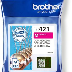 BROTHER Tintenpatrone magenta LC-421M DCP-J1050 200 Seiten