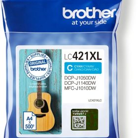 BROTHER Tintenpatrone HY cyan LC-421XLC DCP-J1050 500 Seiten