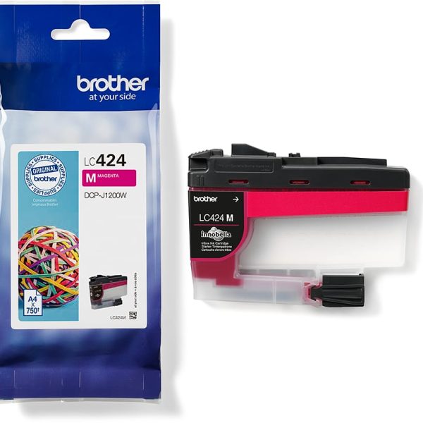 BROTHER Tintenpatrone magenta LC-424M DCP-J1200 750 Seiten