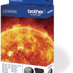 BROTHER Tintenpatrone schwarz LC-980BK DCP-165C 300 Seiten
