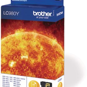 BROTHER Tintenpatrone yellow LC-980Y DCP-165C 260 Seiten