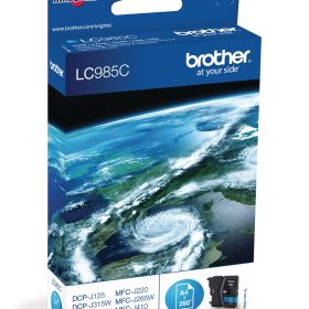 BROTHER Tintenpatrone cyan LC-985C DCP-J315W 260 Seiten