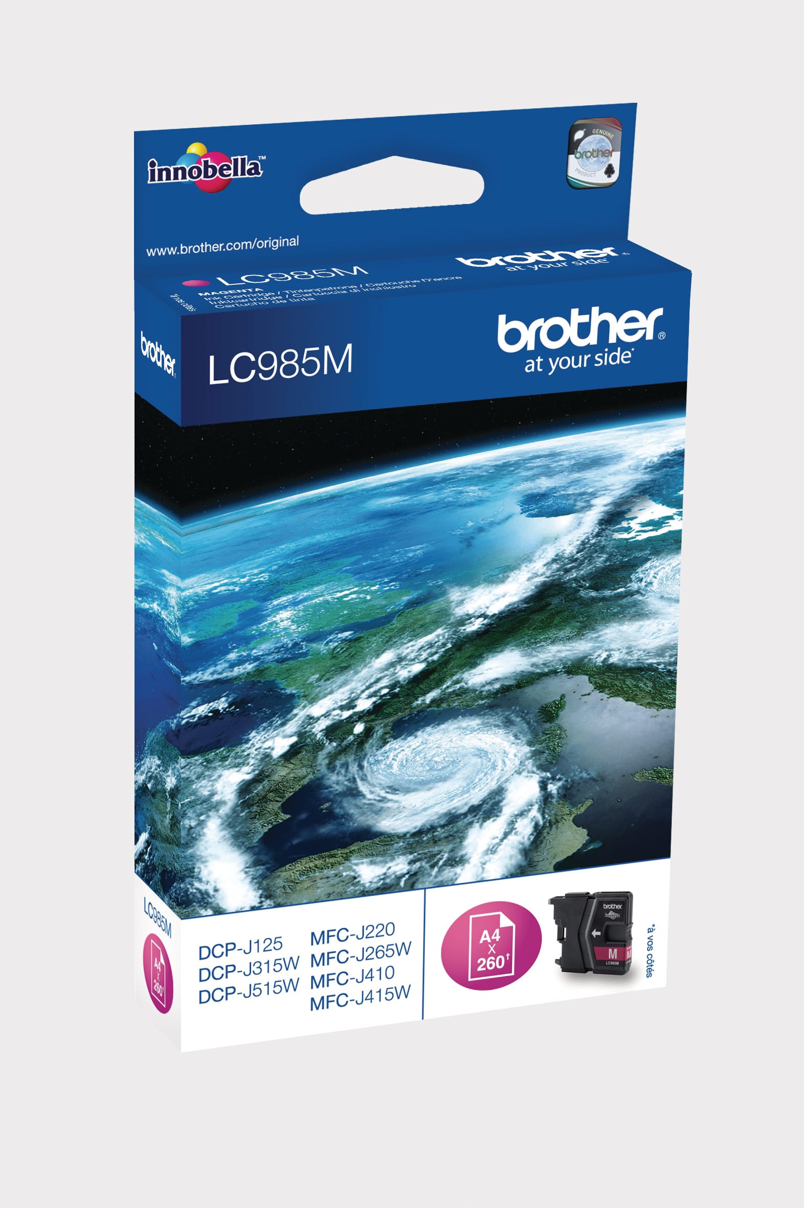BROTHER-LC-985M-4977766675437 BROTHER Tintenpatrone magenta LC-985M DCP-J315W 260 Seiten – Hochwertig & günstig bei ShopDeca