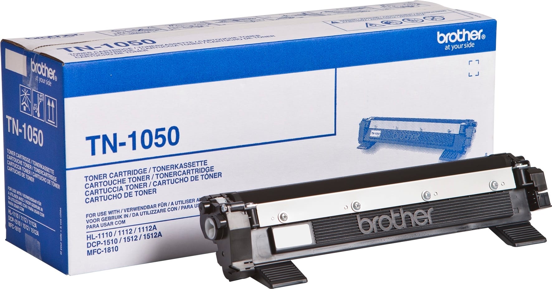 BROTHER-TN-1050-4977766721707 BROTHER Toner schwarz TN-1050 HL-1110 1000 Seiten – Hochwertig & günstig bei ShopDeca