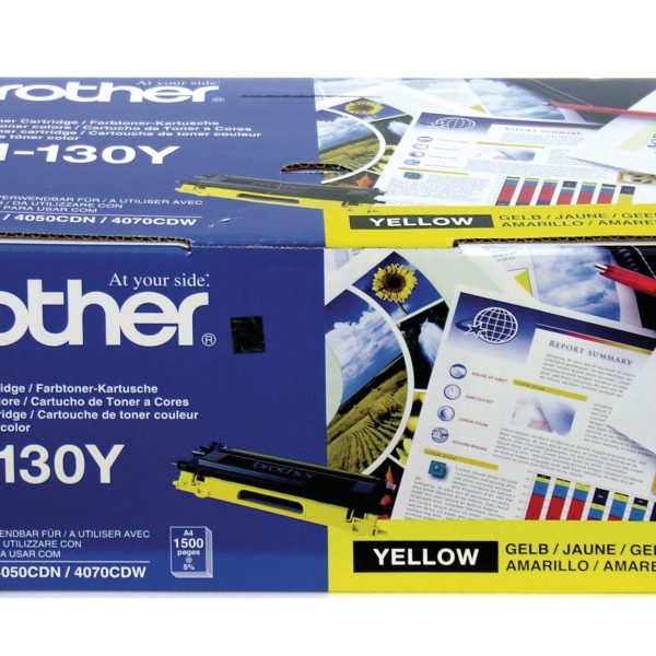 BROTHER Toner yellow TN-130Y HL-4040/4070 1500 Seiten