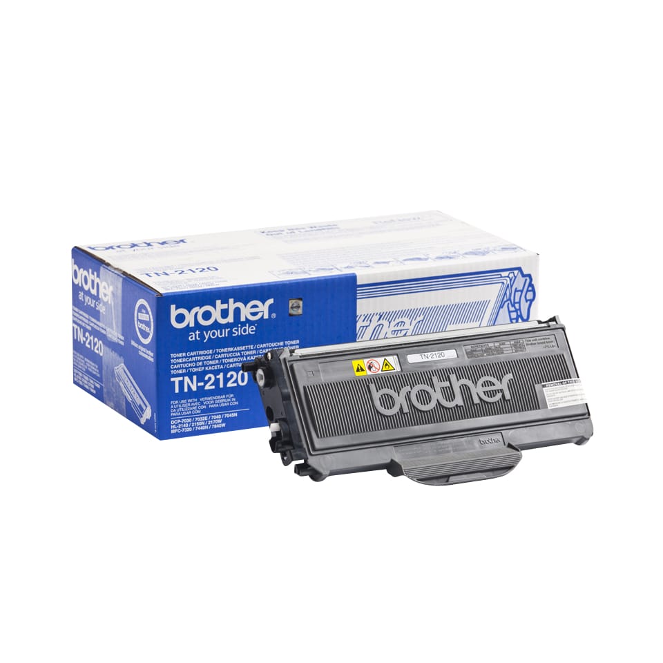 BROTHER-TN-2120-4977766654203 BROTHER Toner schwarz TN-2120 HL-2140/50/70 2600 Seiten – Hochwertig & günstig bei ShopDeca