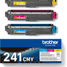 BROTHER Toner Multipack CMY TN-241CMY HL-3140/3170 1400 Seiten