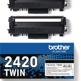 BROTHER Toner Twin Pack schwarz TN-2420TWIN HL-L2350/2370 2x3000 Seiten
