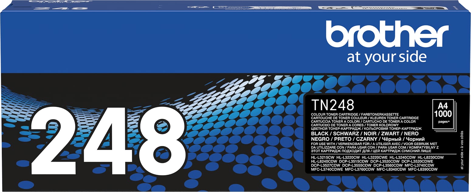 BROTHER-TN-248BK-4977766814034 BROTHER Toner schwarz TN-248BK HL-L8240CDW 1000 Seiten – Bild 1