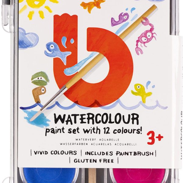 BRUYNZEEL Wasserfarbenset Kids 60152012 12 Farben