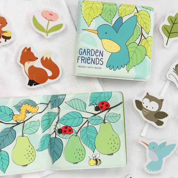 ALLC Badebuch 16x16cm BTMBGF13 Garden